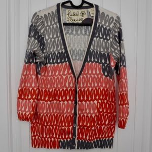 ✨Anthropologie✨ cardigan, vibrant & fun!